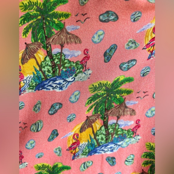 Nrvna Mode Hawaiian Shirt / Blouse - Small - Beach Vibes - Tropical - Picture 6 of 6